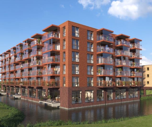 Geveldetails Entrada Heerhugowaard – duurzaam en stijlvol ontwerp